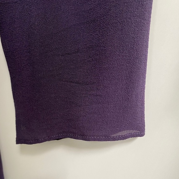 Aritzia 100% Silk Faux Wrap Blouse - Picture 7 of 14